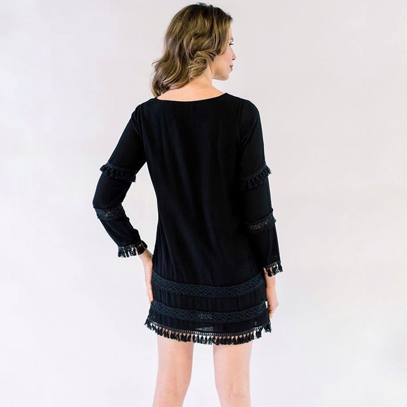 Black Clara Dress - Picture 5 of 6